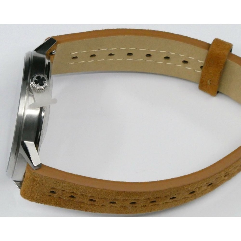 New Lucky Brand Men's Fairfax Tan Suede Strap - Picture 3 of 7